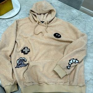 Pink Dolphin Teddy Bear Hoodie